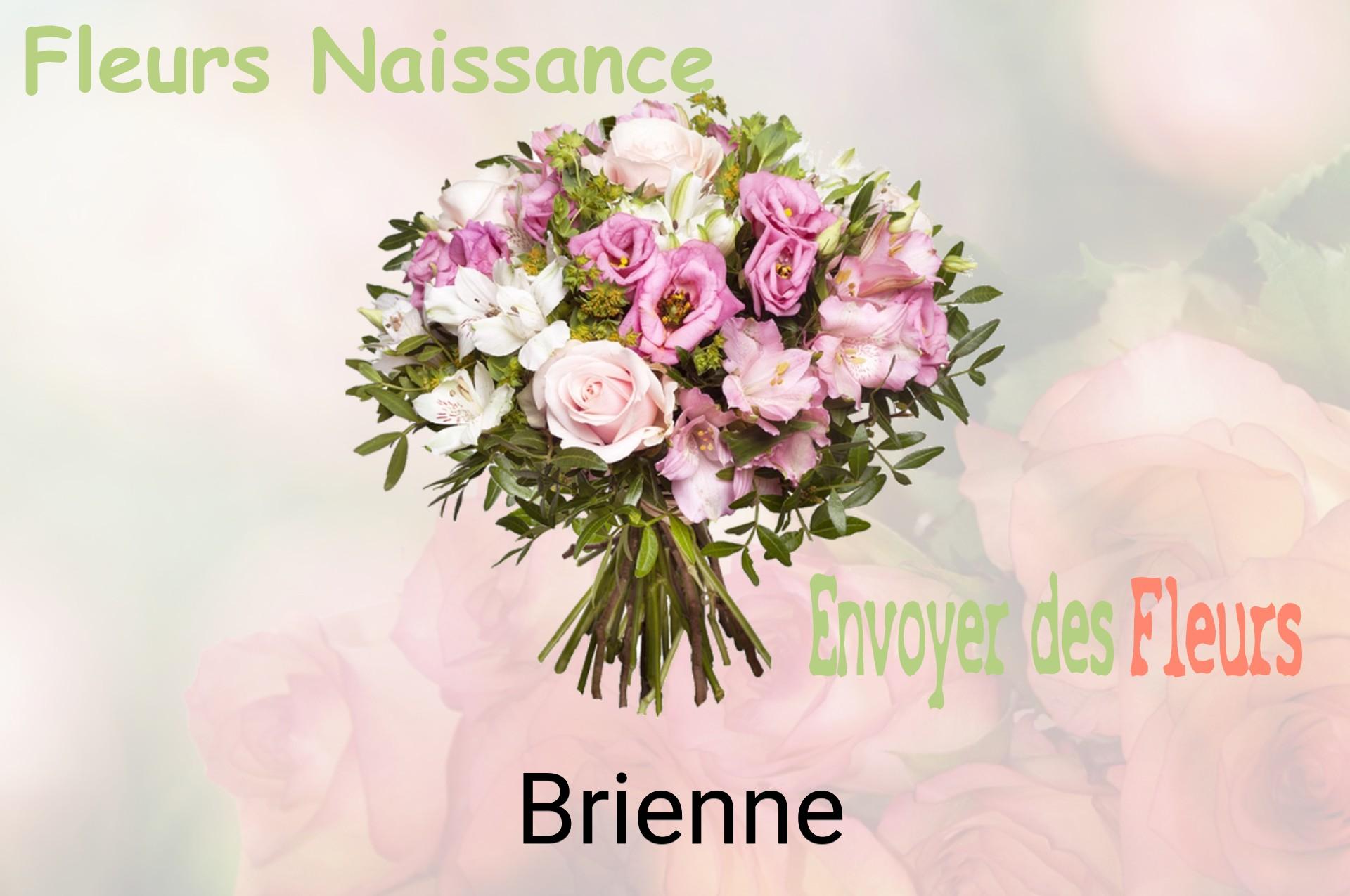 Bouquet de fleurs de naissance livré à Brienne